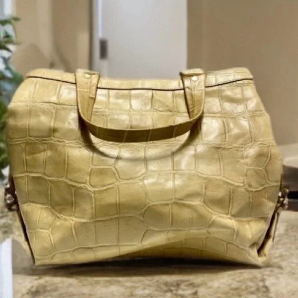 Dooney & Bourke Croc-Embossed Tote NWOT - Picture 5 of 9